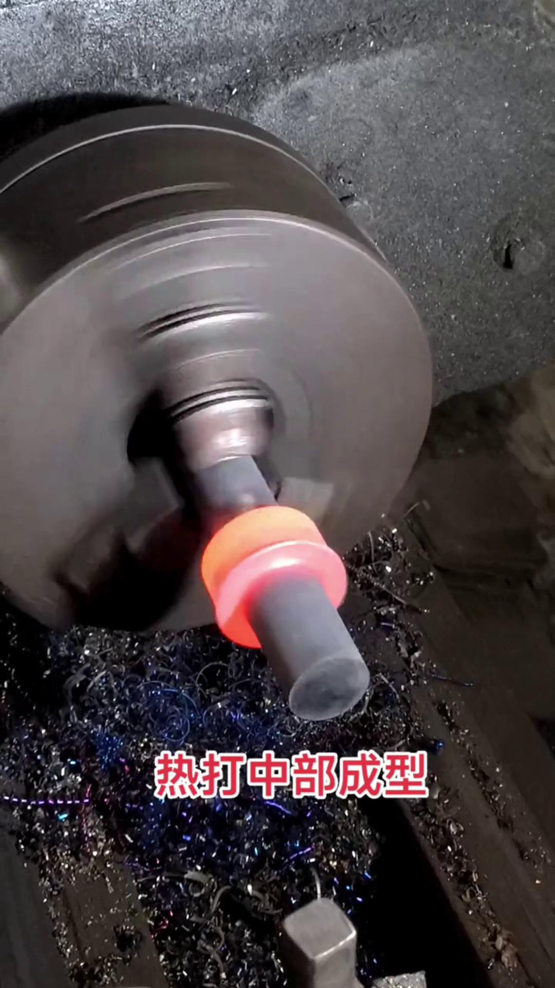 中頻91看片免费观看加熱設備 鋼棒中部局部加熱鍛打成型