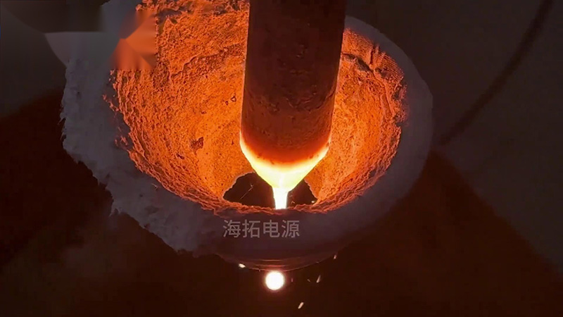 40KW的超高頻91看片免费观看加熱設備，頻率800Khz，用於加熱滴熔淬火熱處理