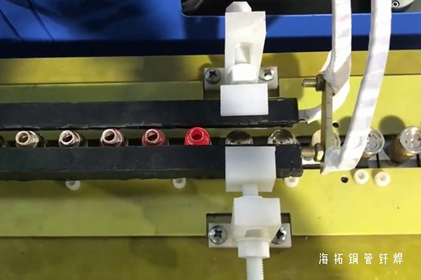 高頻91看片免费观看釺焊設備 某銅工件自動焊接處理